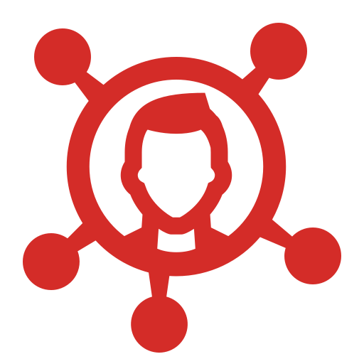 Person in circle icon